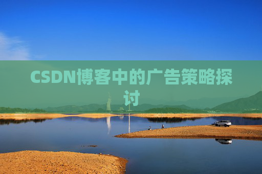 CSDN博客中的广告策略探讨